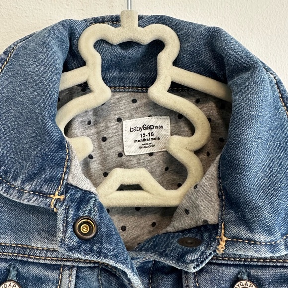 Baby Gap 12-18M Jean jacket - Picture 2 of 3